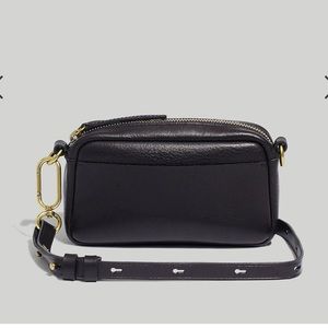 Madewell The Leather Carabiner Mini Crossbody Bag